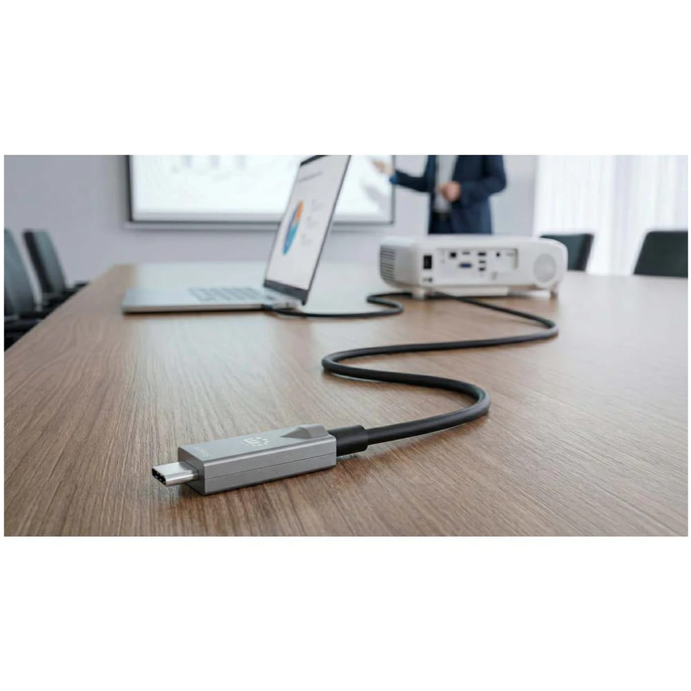สายชาร์จ Manhattan 356428 USB 3.2 Gen 2 Type-C ความยาว 10 เมตร สีดำ_2