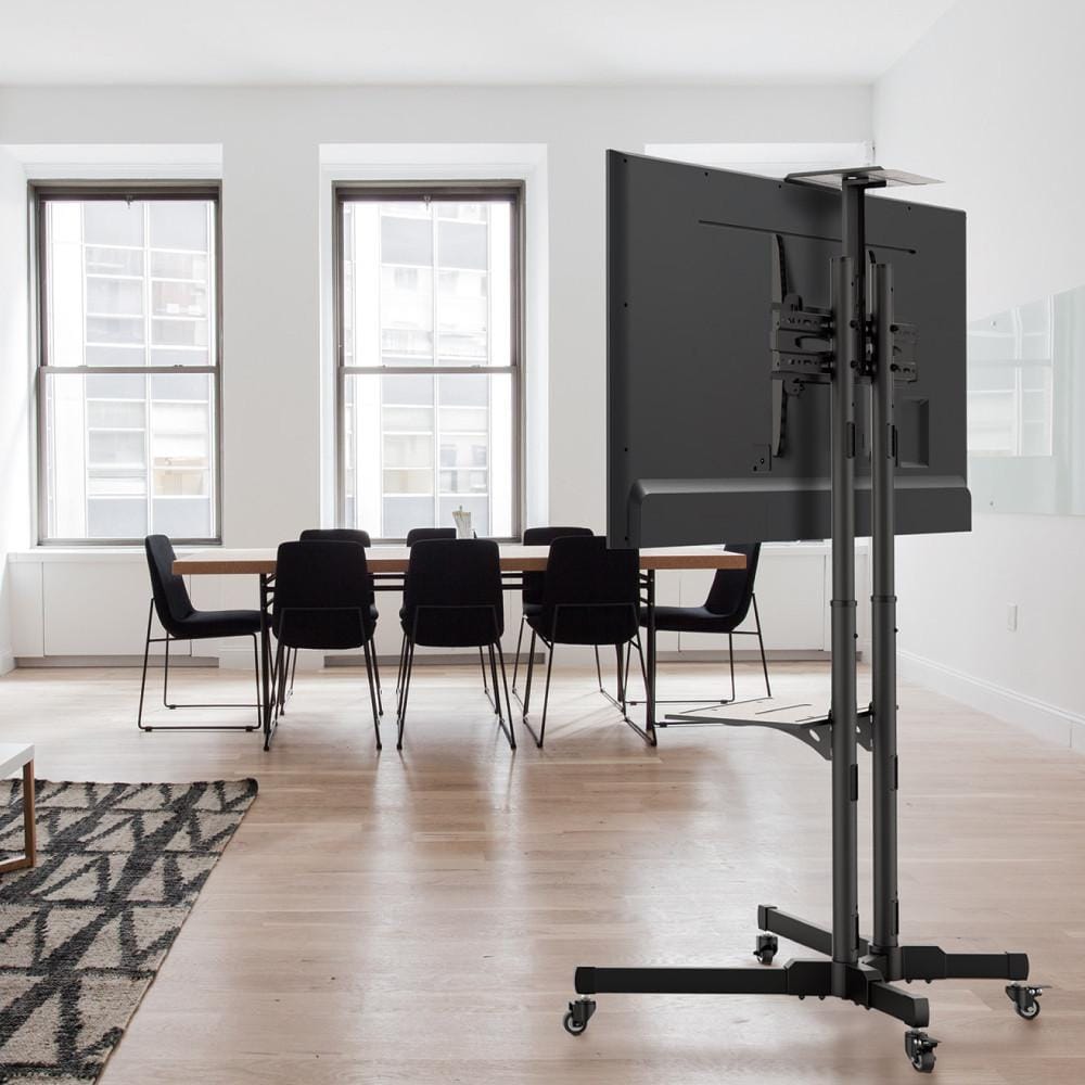 ขาแขวนจอทีวี Manhattan 461238 รองรับขนาดจอ 37-70 นิ้ว มีล้อเลื่อน_5