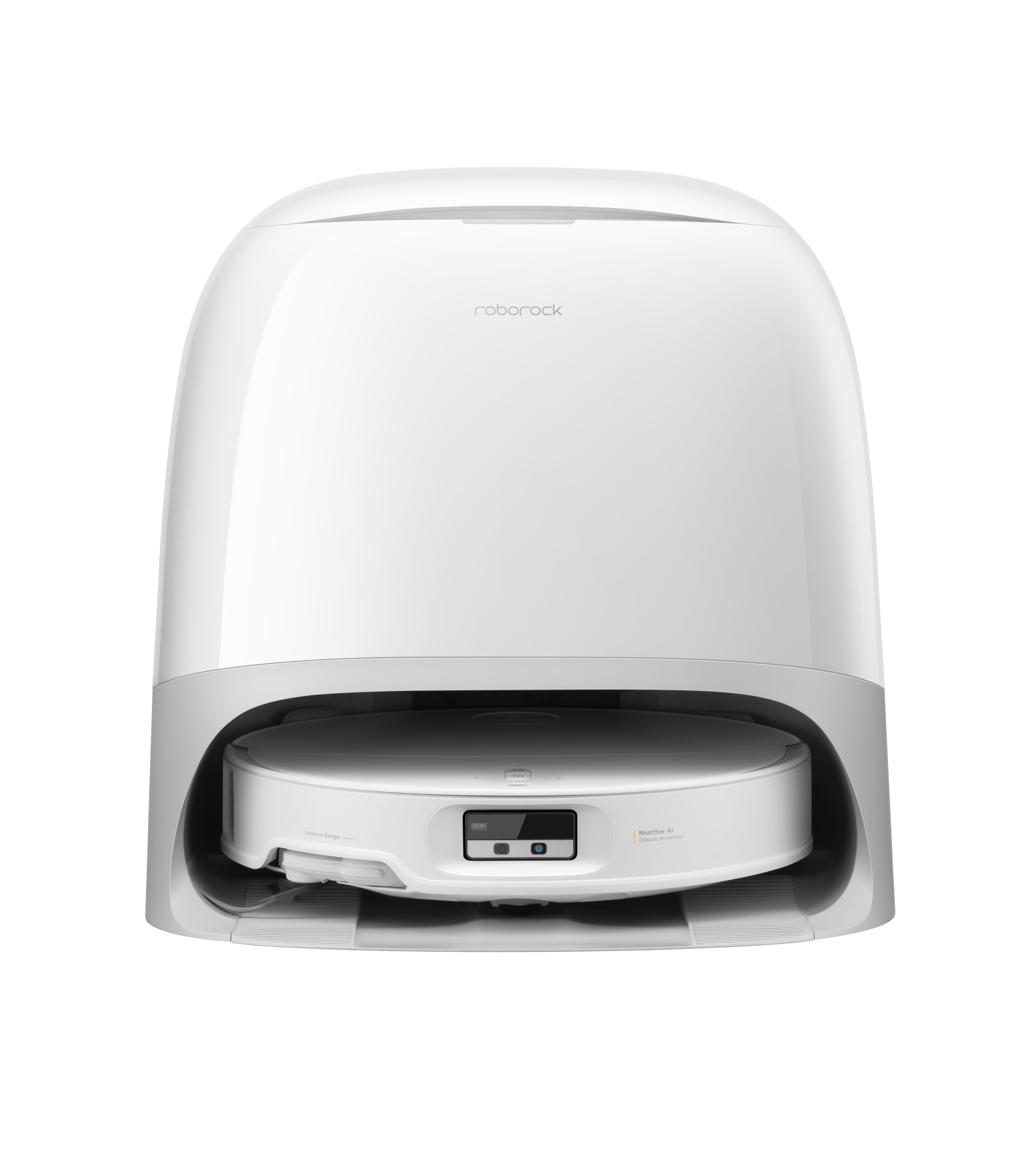 หุ่นยนต์ดูดฝุ่นถูพื้น ROBOROCK QREVO CURV 2 PRO 25,000 PA สีขาว_0