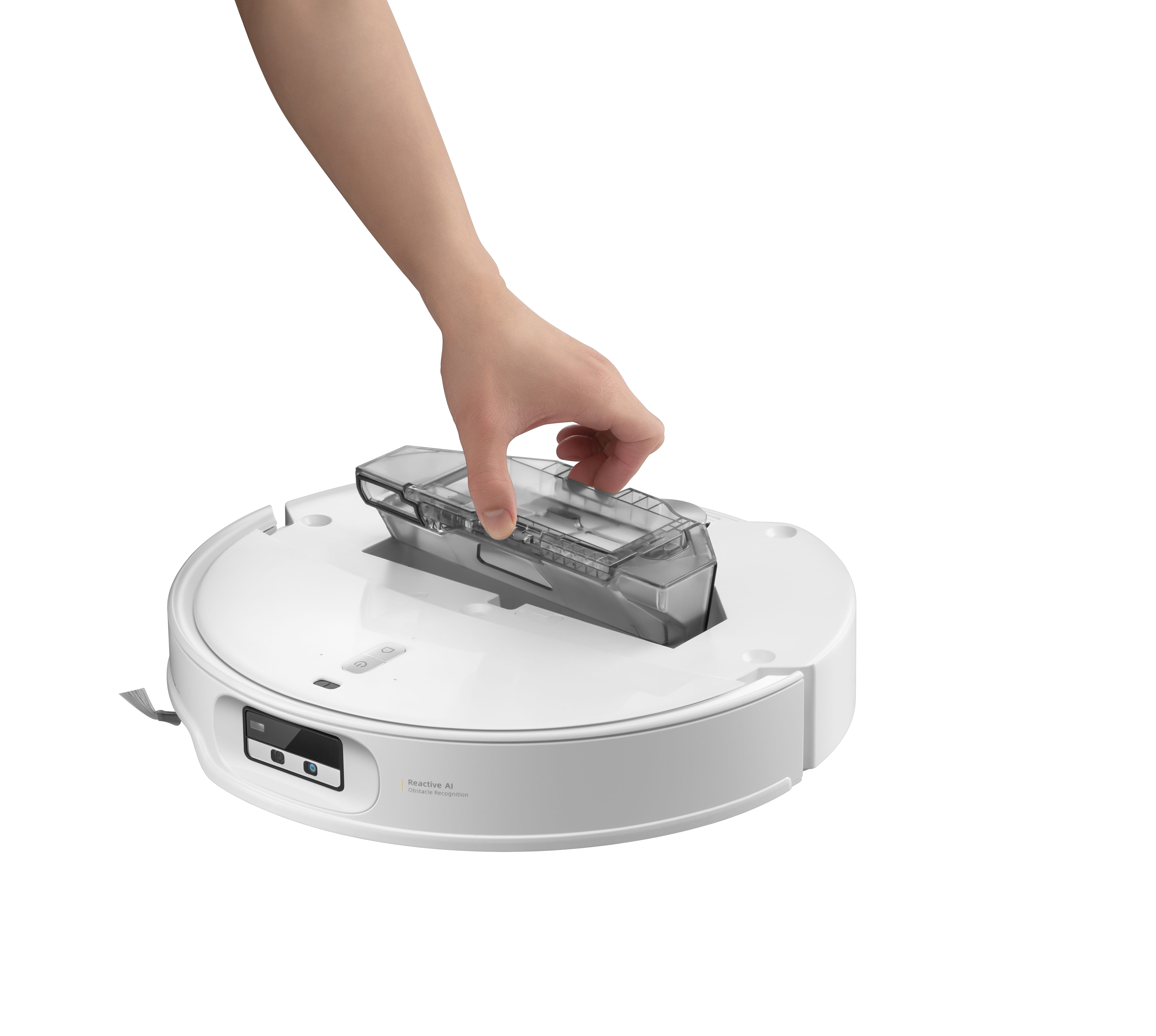 หุ่นยนต์ดูดฝุ่นถูพื้น ROBOROCK QREVO CURV 2 PRO 25,000 PA สีขาว_4