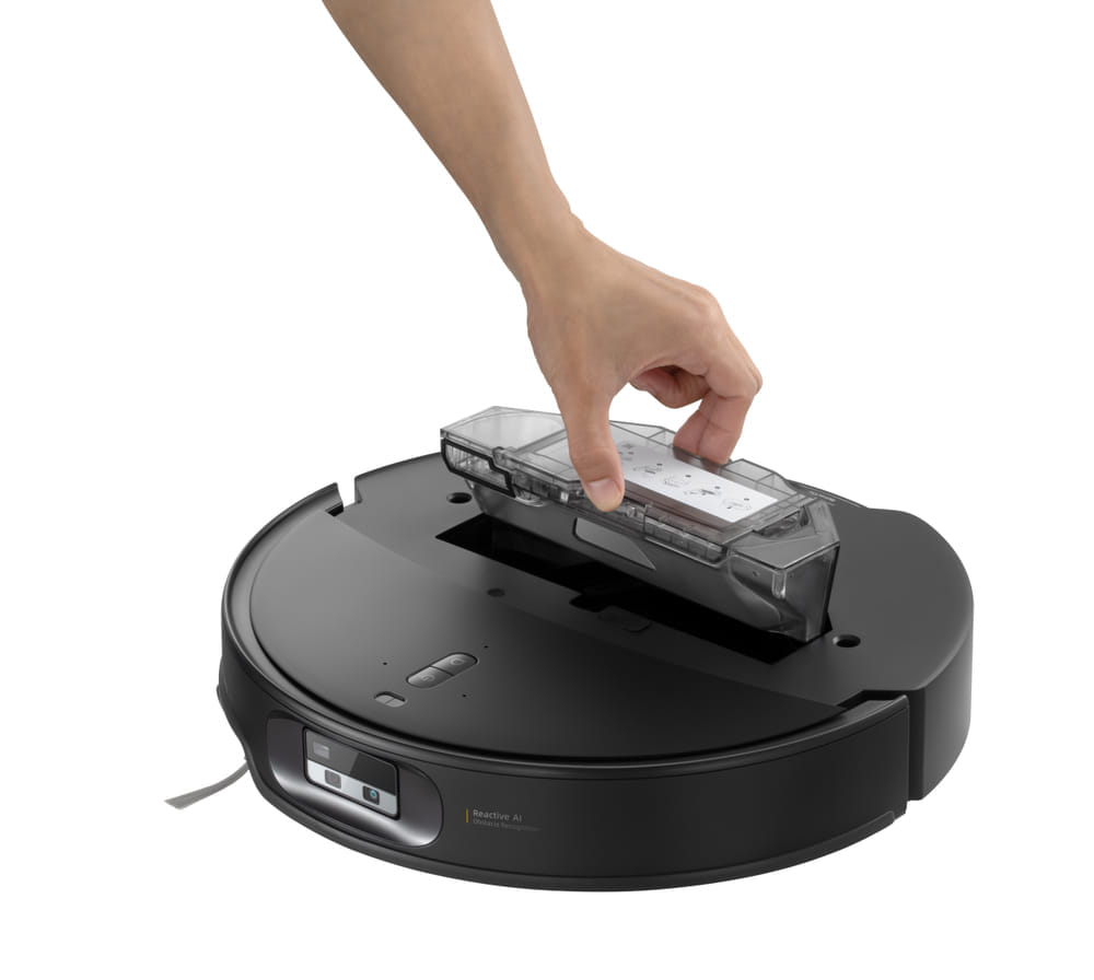 หุ่นยนต์ดูดฝุ่นถูพื้น ROBOROCK QREVO EDGE 2 25,000 PA สีดำ (NEW 2026)