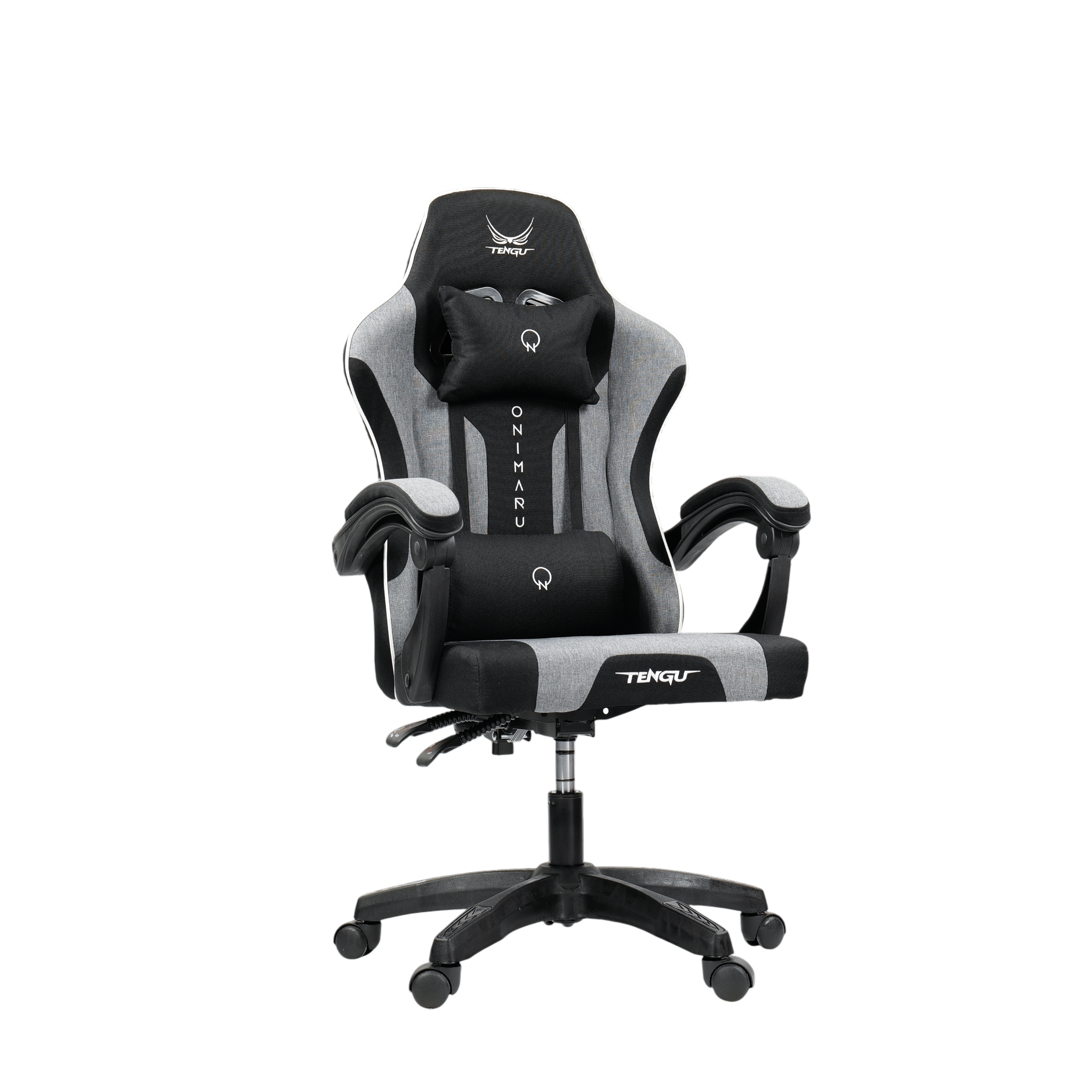 เก้าอี้เกมมิ่ง TENGUGAMINGGEARS รุ่น ONIMARU (CH-ON-SF) สีดำ เบาะผ้า