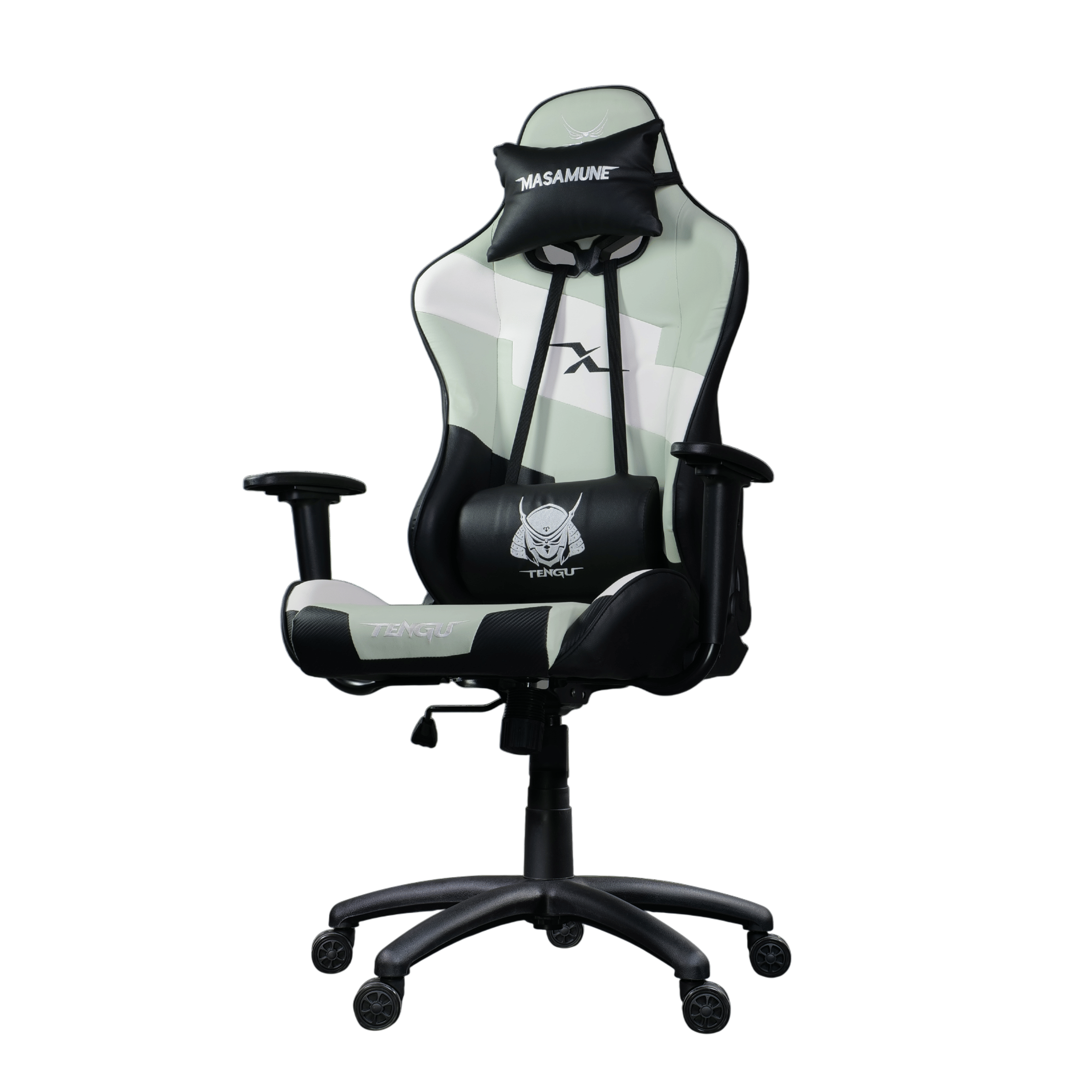 เก้าอี้เกมมิ่ง TENGUGAMINGGEARS รุ่น MASA-X (CH-MX-GN) สีเขียว เบาะหนัง_0
