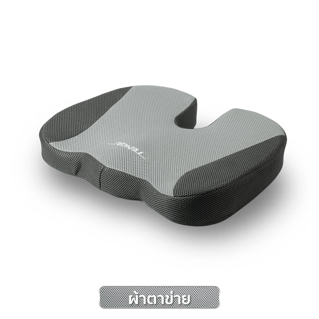 เบาะรองนั่งเพื่อสุขภาพ TENGUGAMINGGEARS CU-S-GY สีเทา_0