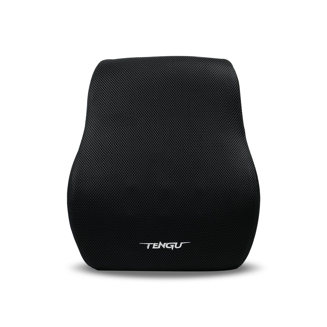 เบาะรองหลังเพื่อสุขภาพ TENGUGAMINGGEARS CU-B-BK สีดำ_0