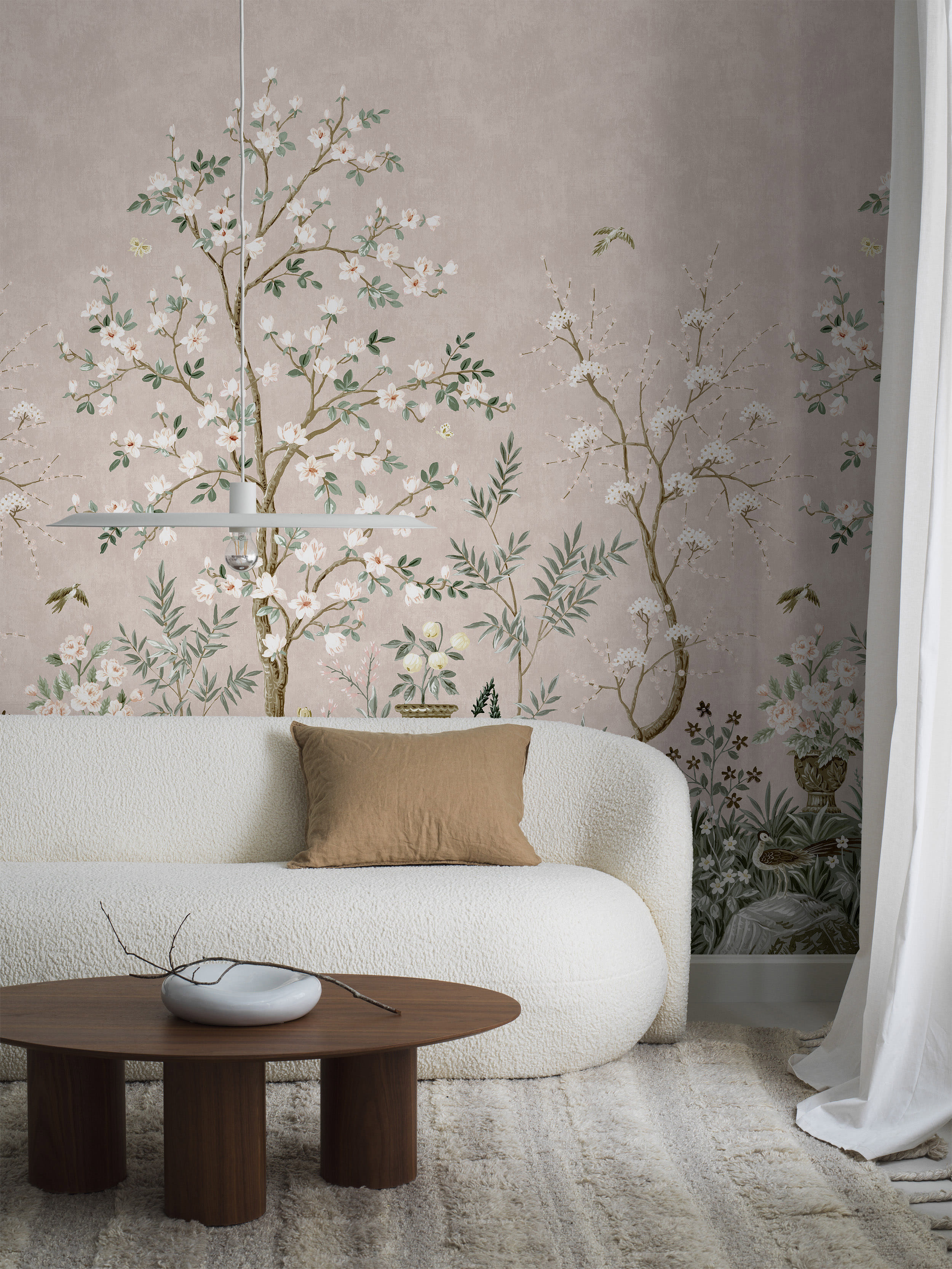 วอลเปเปอร์ OWLS WALLPAPERS ลาย MAGNOLIA GARDEN ขนาด 1.47 X 3.09 เมตร_0