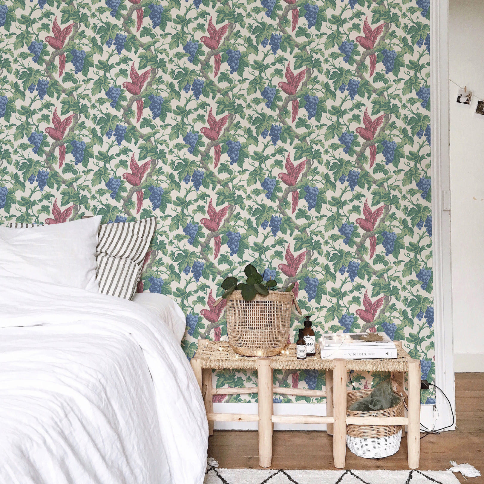 วอลเปเปอร์ OWLS WALLPAPERS WOODVALE ORCHARD WALLPAPER 52CM X 10M._1