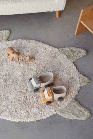 พรม OWLS WALLPAPERS WASHABLE RUG SEA TURTLE 110 X 130 CM._3