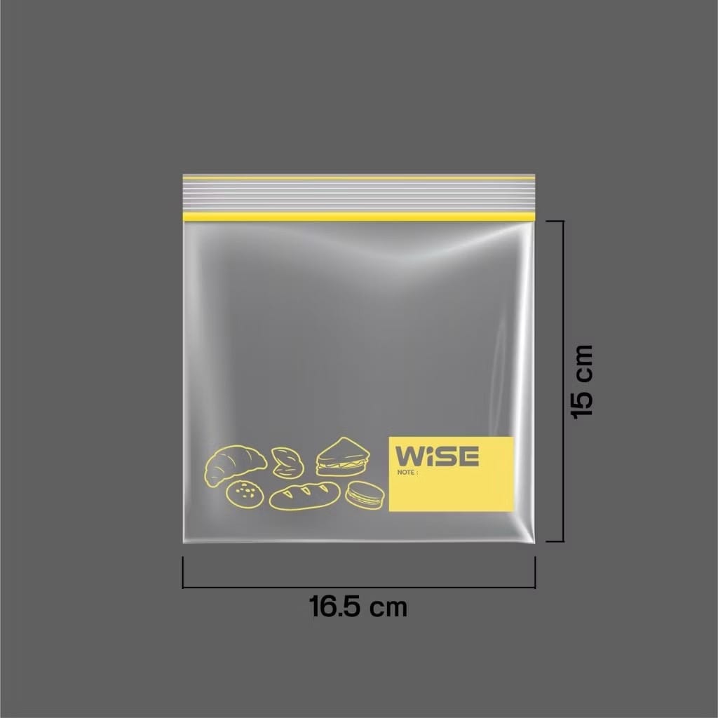 ถุงซิป WISE S 16.5 × 15 CM 30 ใบ_2