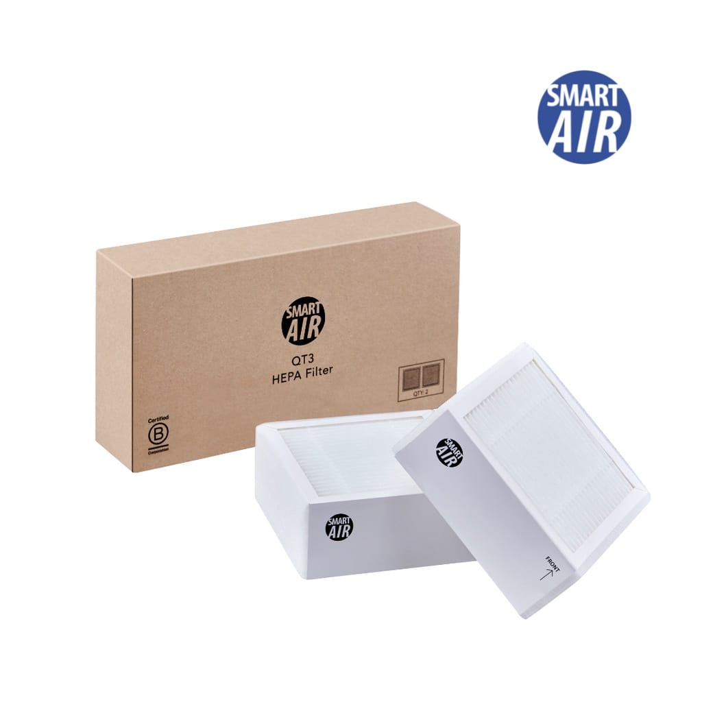 แผ่นกรองอากาศ SMART AIR รุ่น QT3  ประเภท HEPA FILTER BUNDLE PACK (2 ชิ้น)_0
