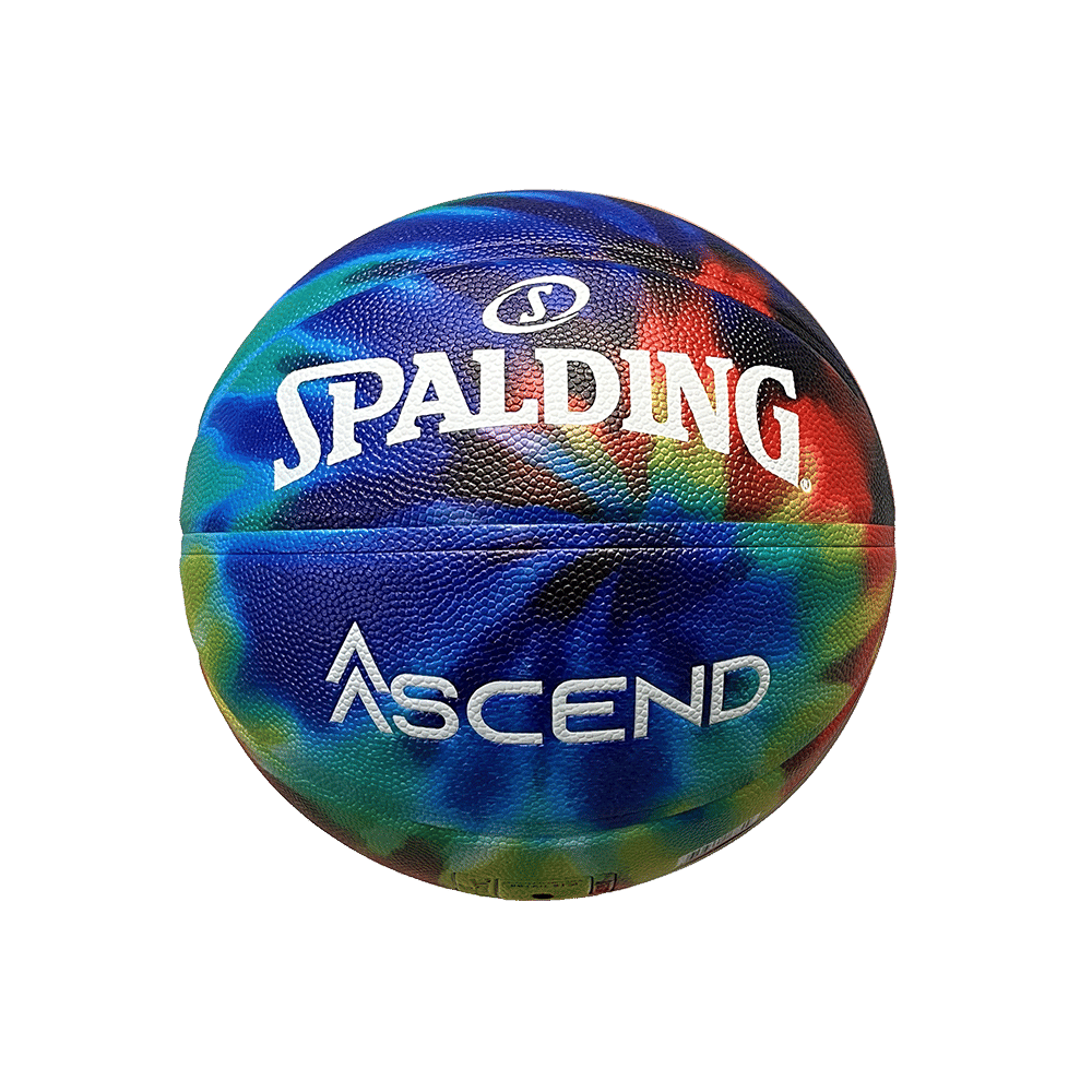 ลูกบาส SPALDING รุ่น ASCEND SERIES - RAINBOW ลูกบาสเกตบอล หนัง PU, เบอร์ 7