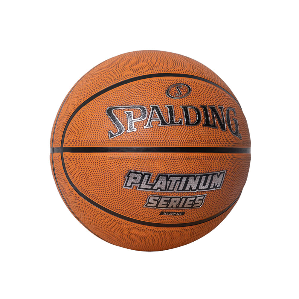 ลูกบาส SPALDING รุ่น PLATINUM SERIES (RUBBER BASKETBALL) เบอร์ 7