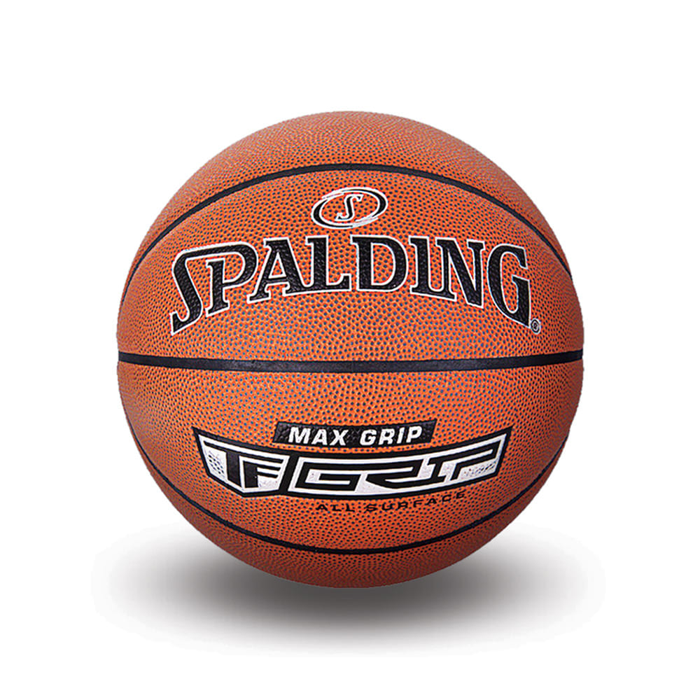 ลูกบาส SPALDING รุ่น MAX GRIP สินค้าใหม่ ลูกบาสเกตบอล หนัง PU, เบอร์ 7_0