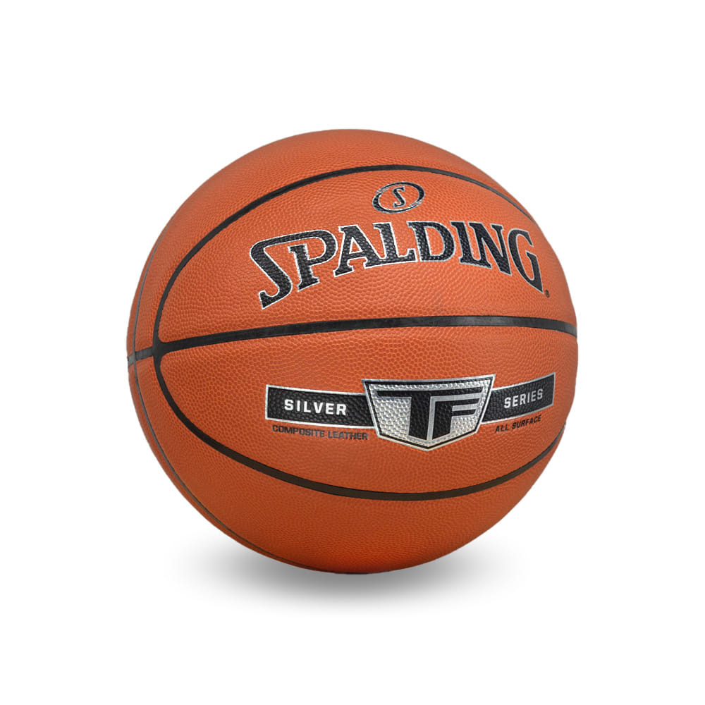 ลูกบาส SPALDING รุ่น TF-SILVER ลูกบาสเกตบอล หนัง PU, เบอร์ 7_3