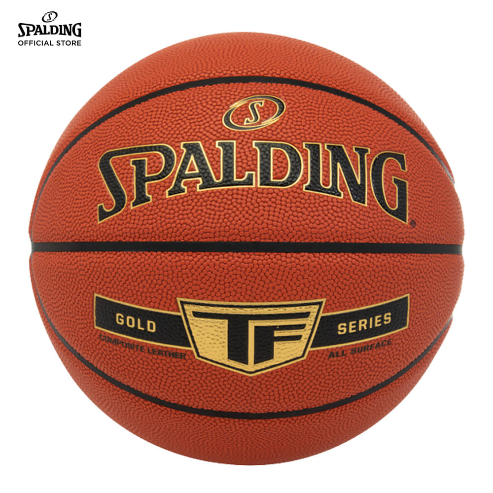 ลูกบาส SPALDING TF-GOLD ลูกบาสเกตบอล หนัง PU, เบอร์ 7_2