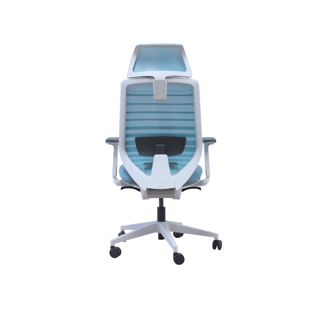เก้าอี้เพื่อสุขภาพ PFORM FURNITURE รุ่น BLUVA สีฟ้า_5
