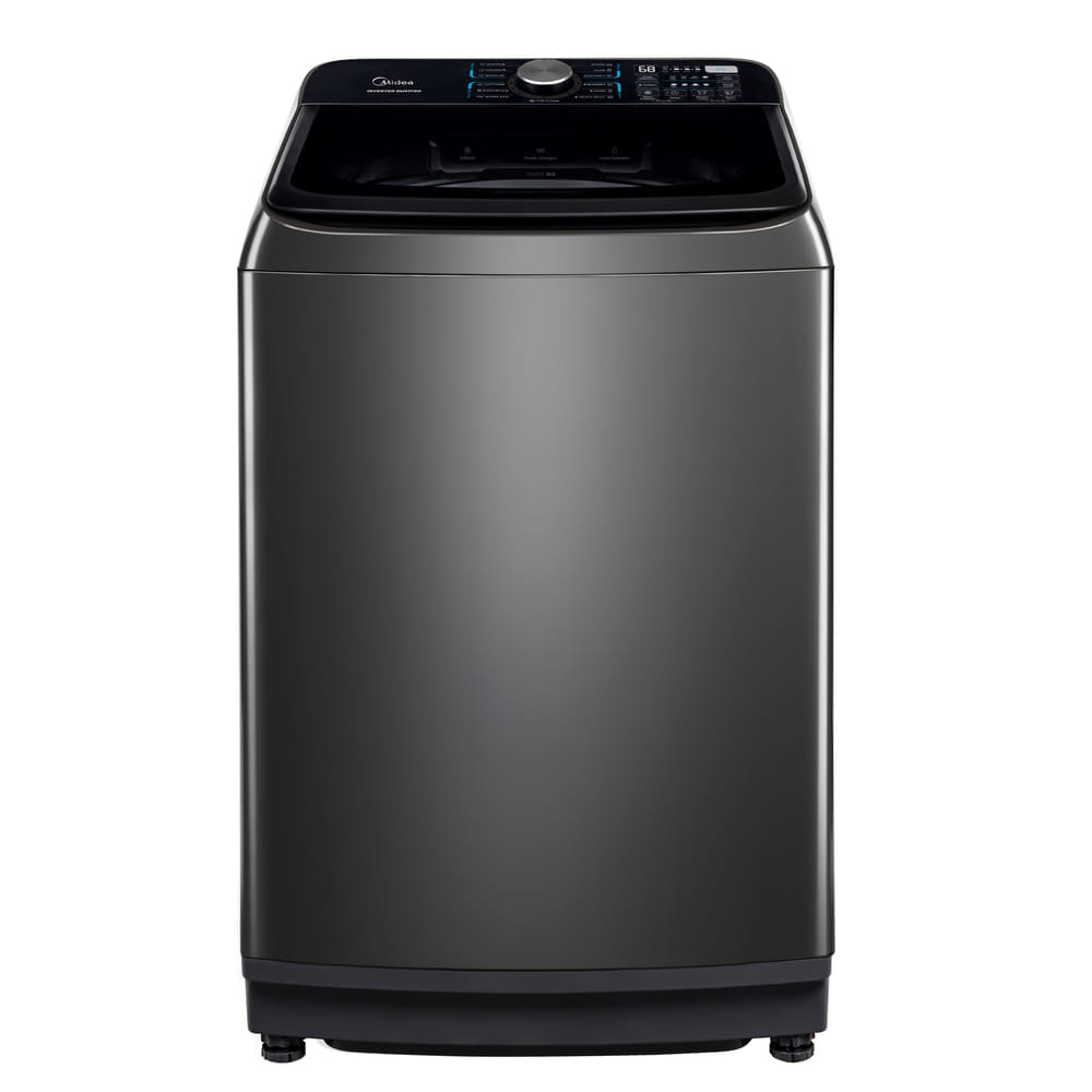 เครื่องซักผ้าฝาบน MIDEA รุ่น MA512W150D (BLACK) ความจุ 15 KG (ดำ)_0