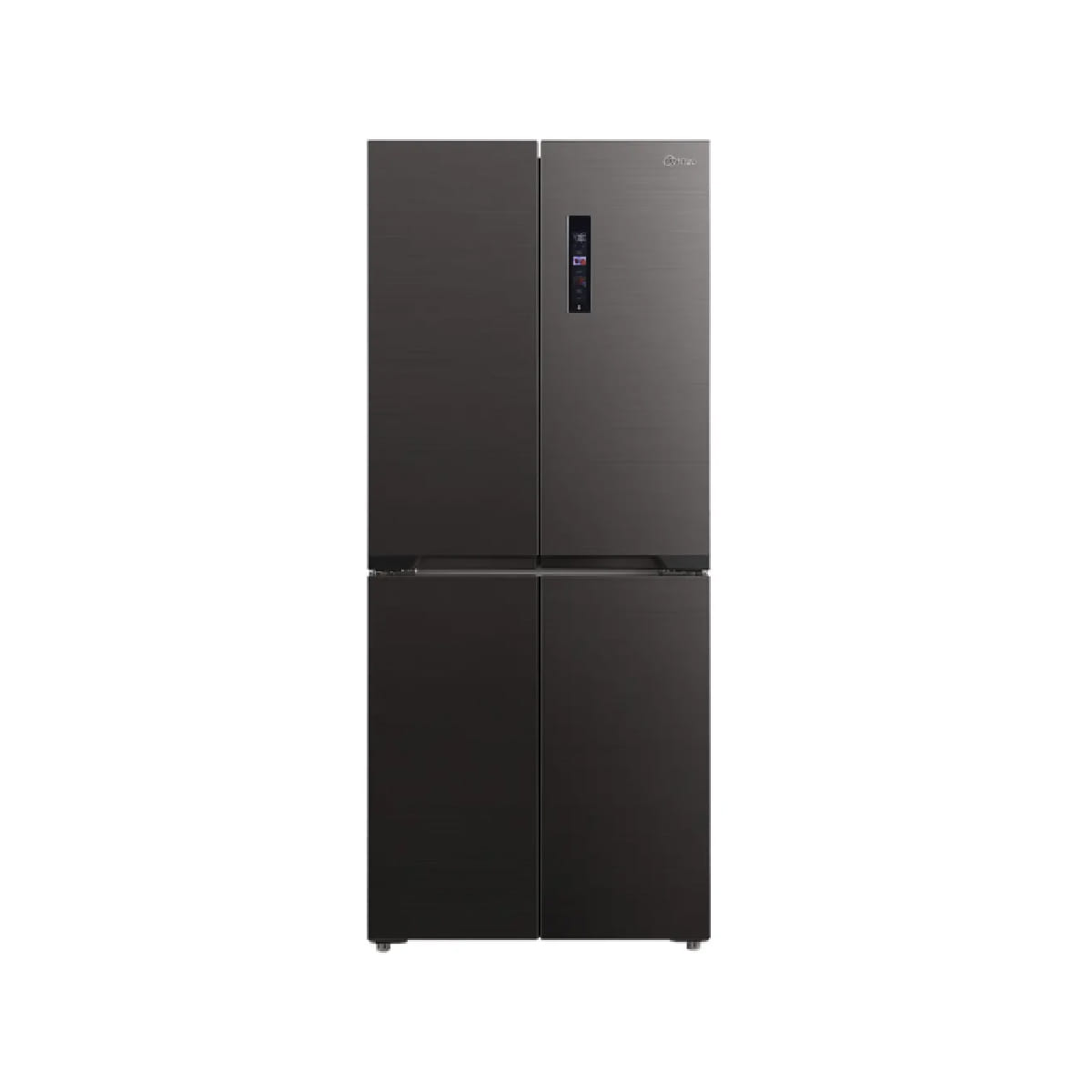 ตู้เย็น 4 ประตู MIDEA รุ่น MDRF550FGF30TH (BLACK) ความจุ 407 ลิตร ขนาด 14.4Q (สีดำ)