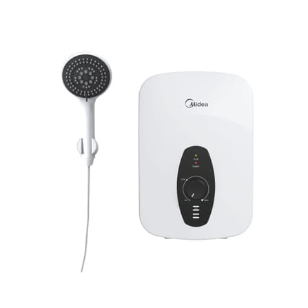 เครื่องทำน้ำอุ่น Midea MWH-45QTH(W) 4500 วัตต์ สีขาว (ไม่รวมติดตั้ง)_0