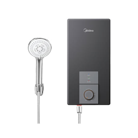 เครื่องทำน้ำอุ่น Midea MWH-45MMBNTH(C)-CS 4500 วัตต์ สีดำ (ไม่รวมติดตั้ง)_0