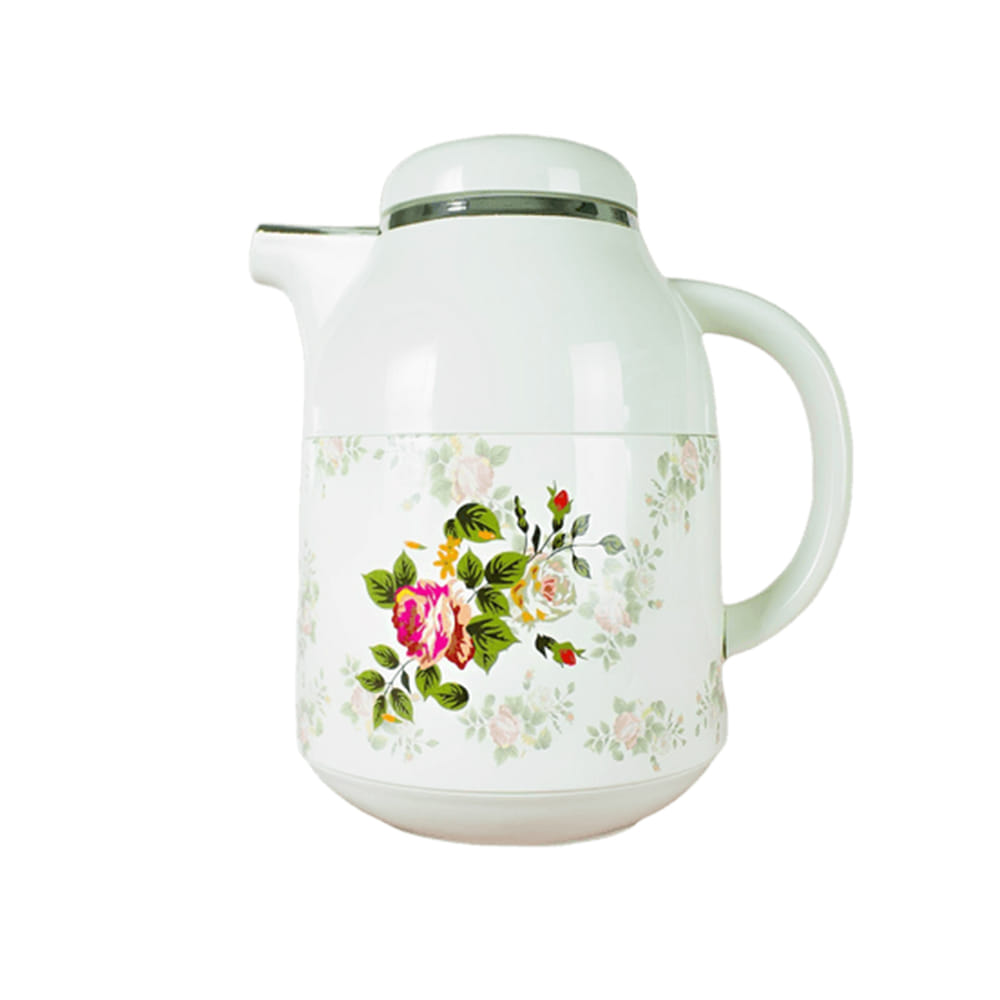 เหยือกน้ำ เก็บอุณหภูมิ RRS รุ่น H300 ลาย 8 1000ML สีขาวลายดอกไม้_0