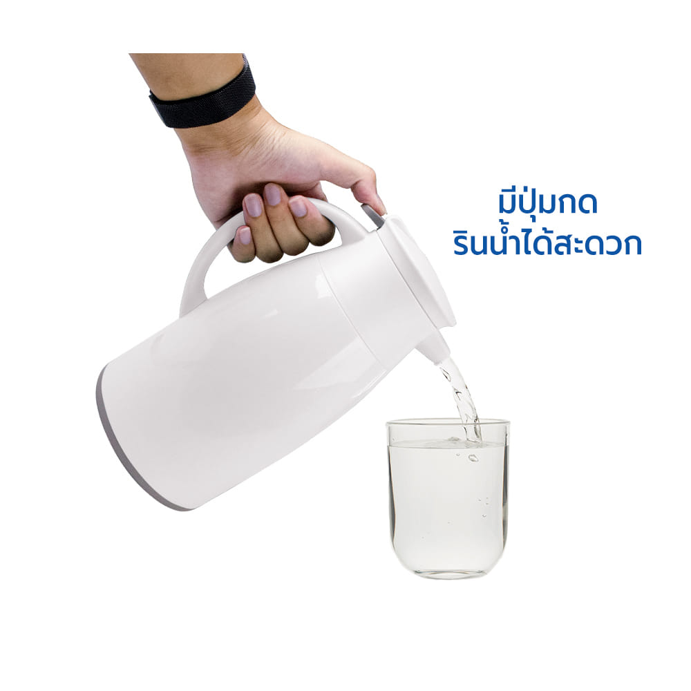 เหยือกน้ำ เก็บอุณหภูมิ RRS 1000ML สีขาวพาสเทล_3