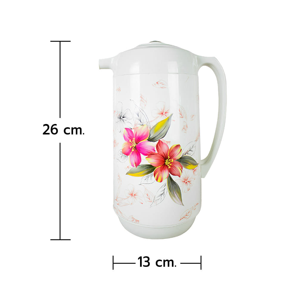 เหยือกน้ำ เก็บอุณหภูมิ RRS รุ่น 8330 ขนาด 1000มล. ลายดอกไม้_5
