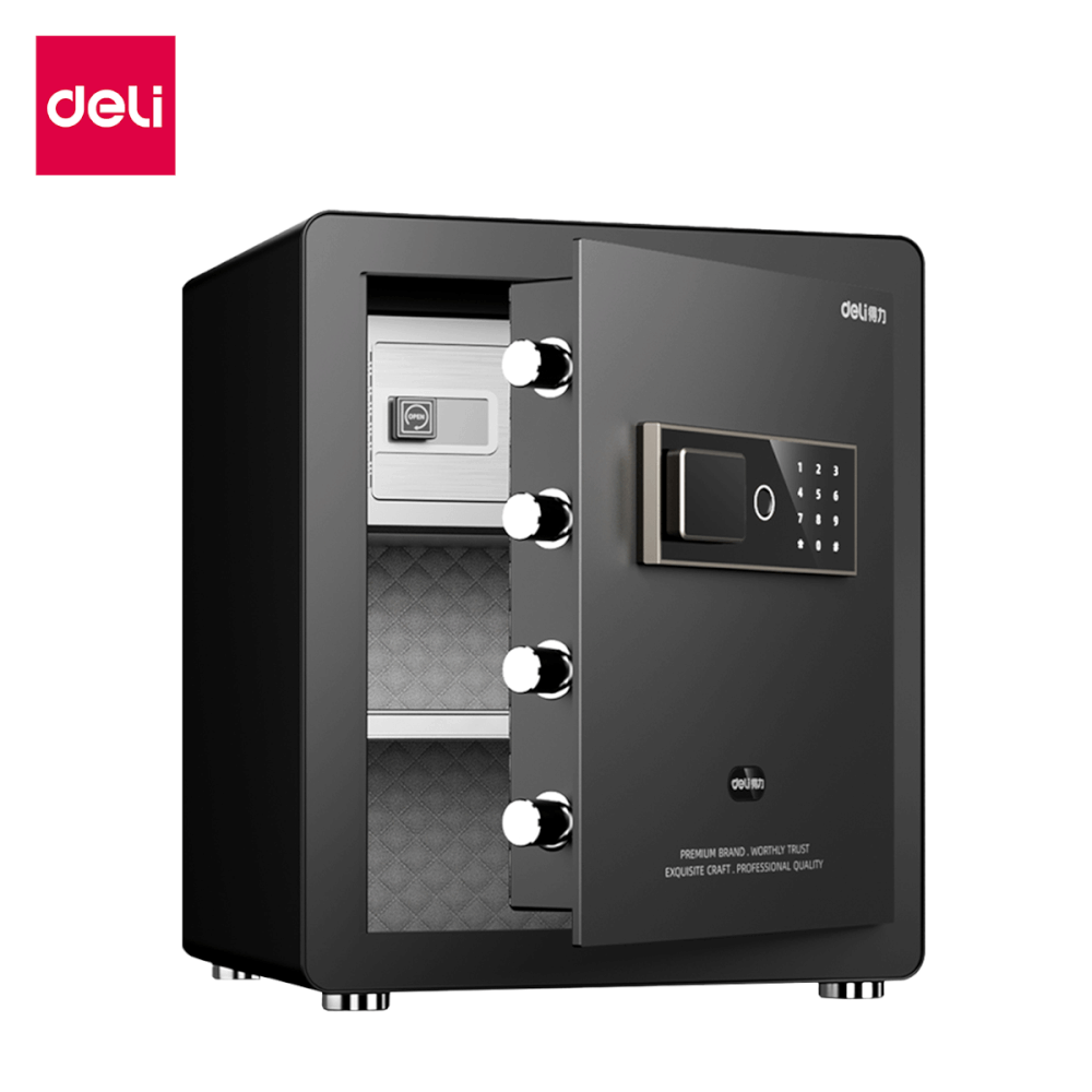 ตู้เซฟนิรภัย DELI AE801-BK-01 สีดำ
