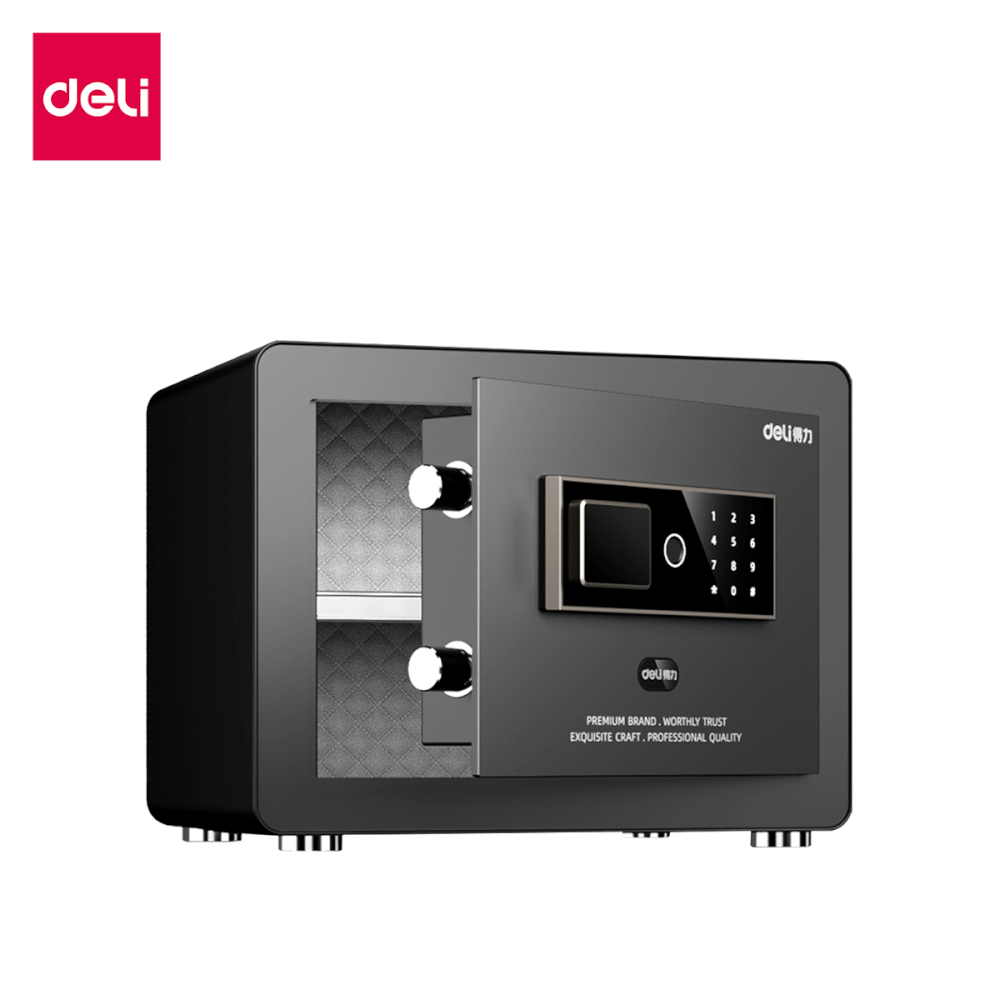 ตู้เซฟนิรภัย DELI AE800-BK-01 สีดำ