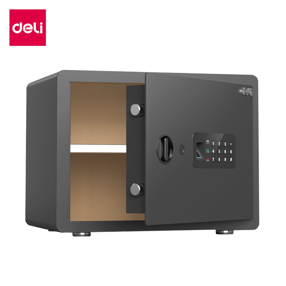 ตู้เซฟนิรภัย DELI AE682-Z-BK-01 สีดำ_0