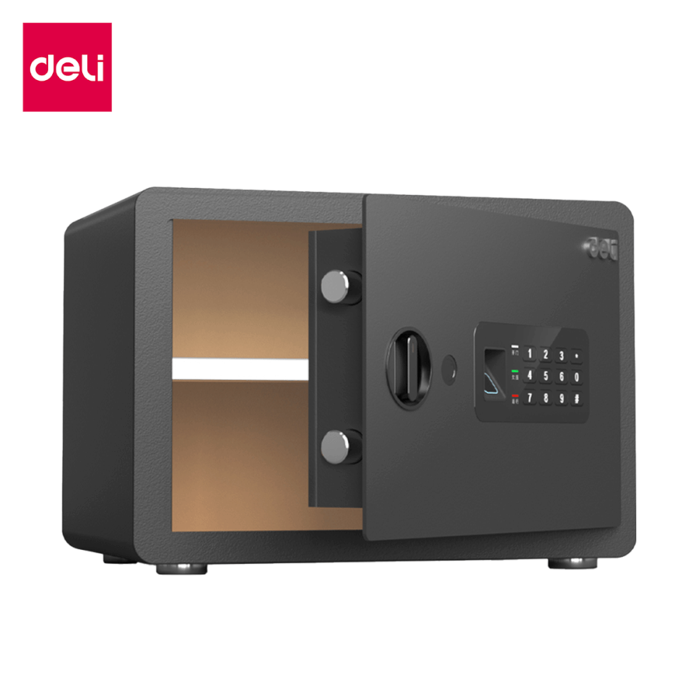ตู้เซฟนิรภัย DELI AE681-Z-BK-01 สีดำ