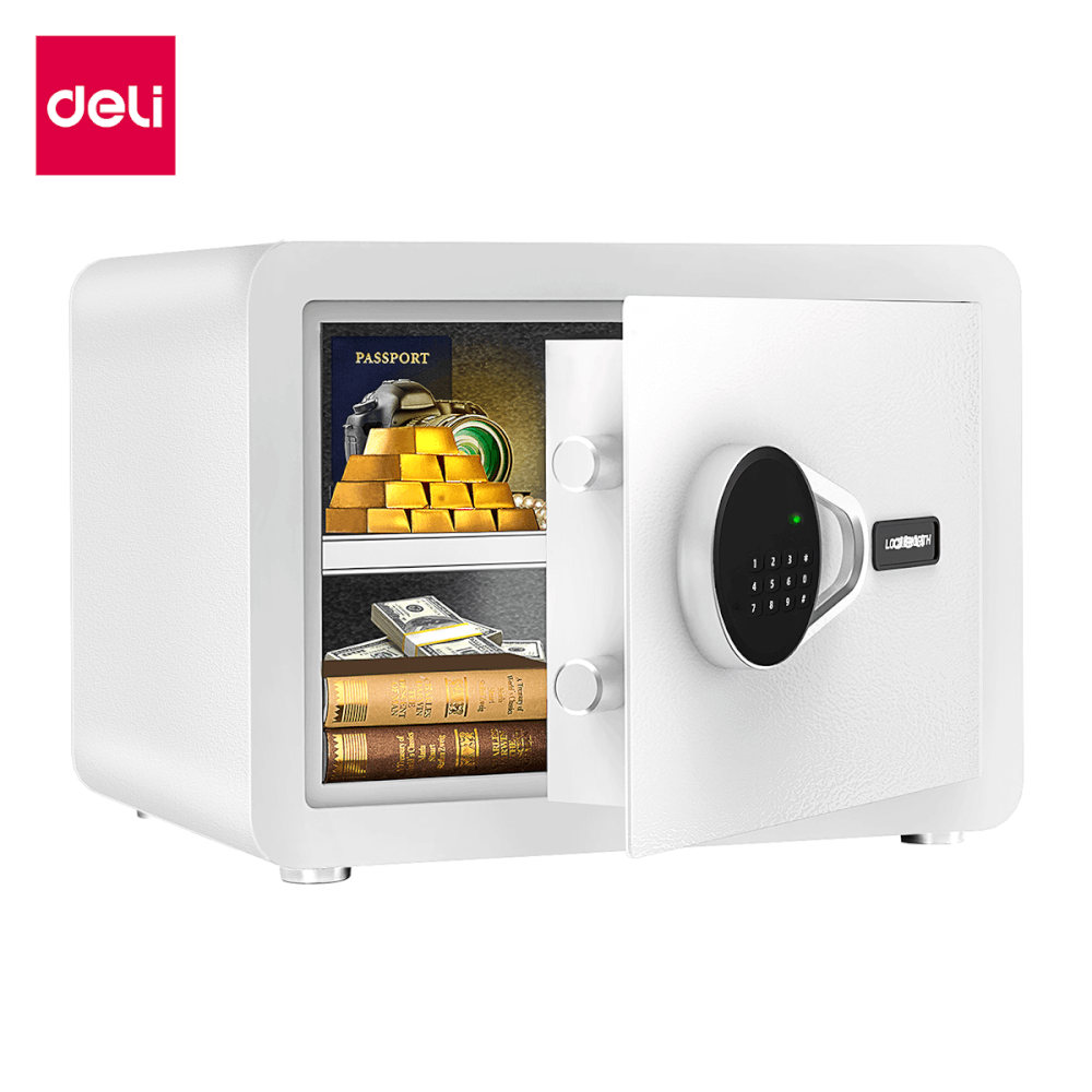 ตู้เซฟนิรภัย DELI ET541-WH-01 สีขาว