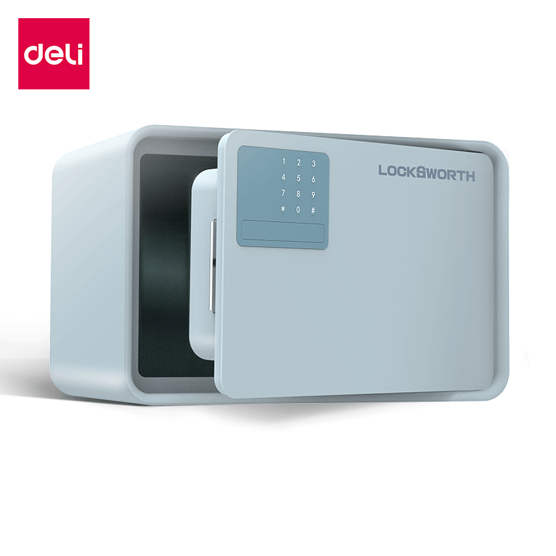 ตู้เซฟนิรภัย LOCKSWORTH VS4523-GN-01 20X31X20ซม. 4กก. ปลดล็อคด้วยรหัส สีฟ้า