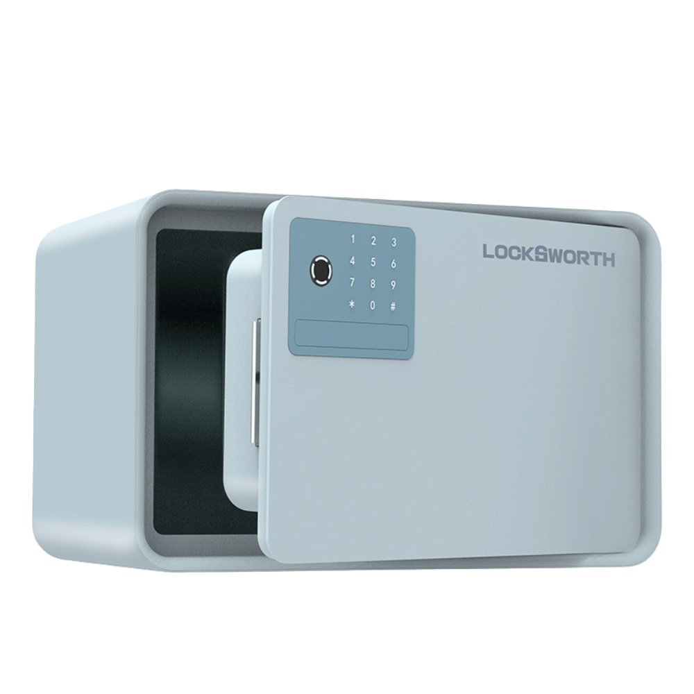 ตู้เซฟนิรภัย LOCKSWORTH VS4528-GN-01 20X31X20ซม. 4กก. สีฟ้า_0