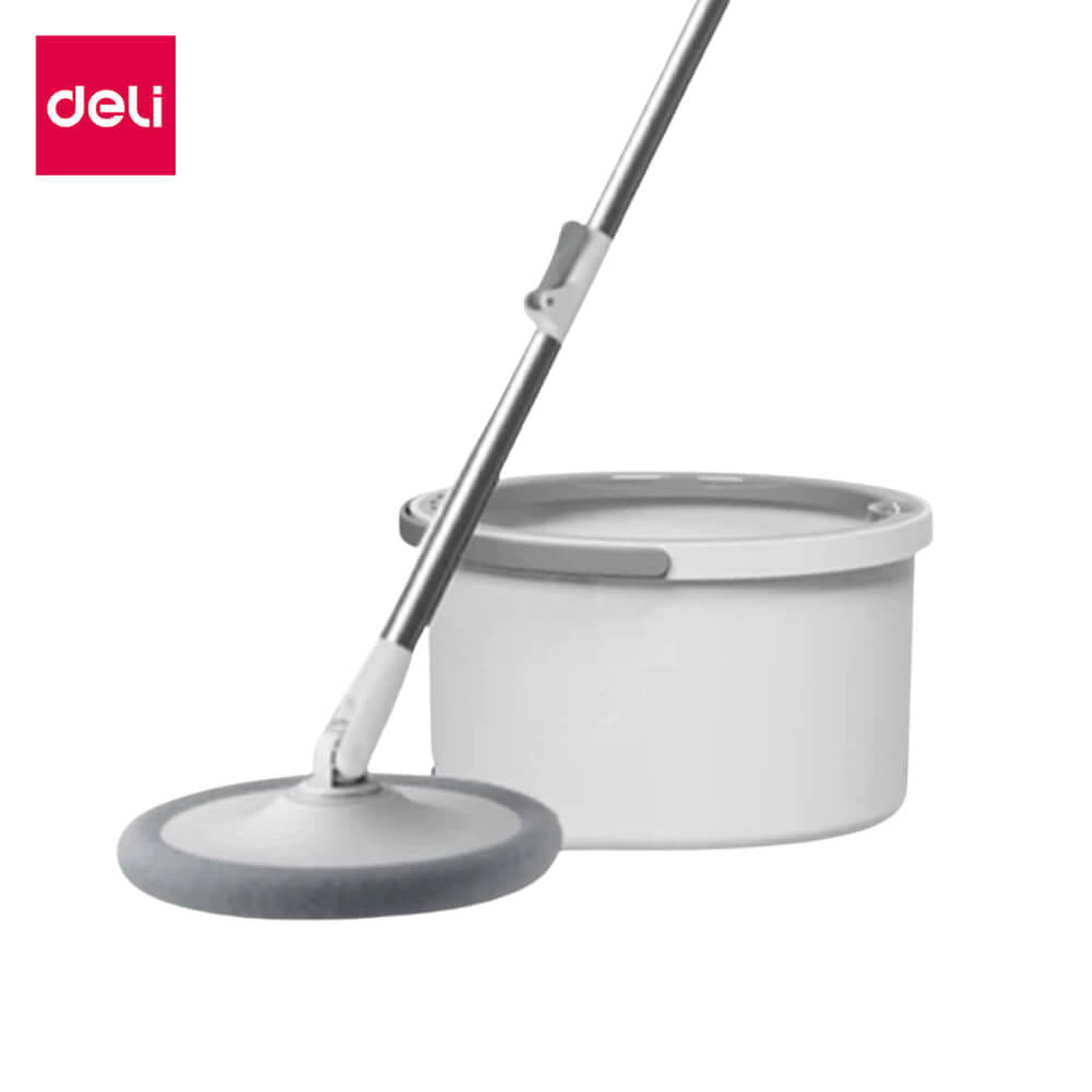 ชุดถังปั่นพร้อมไม้ม็อบแบบกลม DELI VS1040-GR-01_0