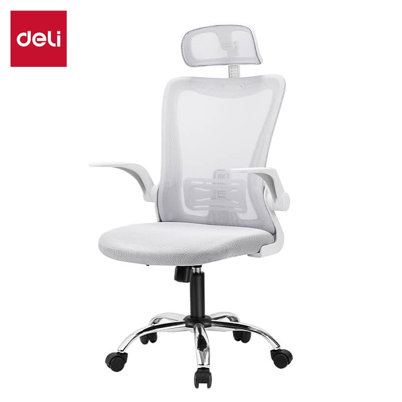 เก้าอี้สำนักงาน DELI รุ่น E4926-GR-01 สีเทา_0