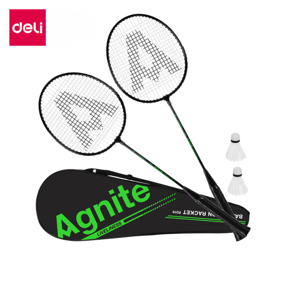 ไม้แบดมินตัน AGNITE ER319-BK-01 สีดำ_0
