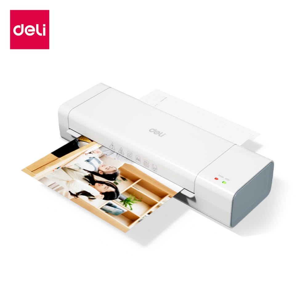 เครื่องเคลือบเอกสาร DELI ET112-WH-01 A4 สีขาว_0