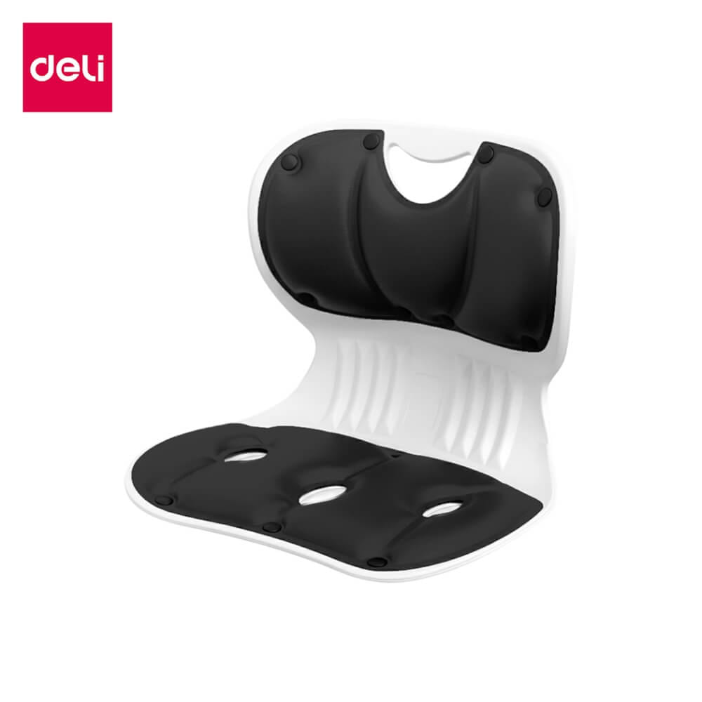 เบาะรองนั่งเพื่อสุขภาพ DELI VS1331-BK-01 13 นิ้ว สีดำ_9