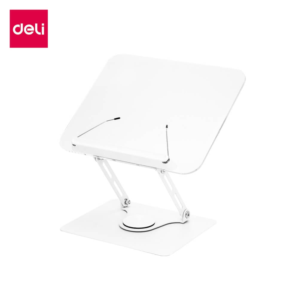แท่นวางหนังสือ DELI VS6216-WH-01 ขนาด 24 X 30 ซม. สีใส