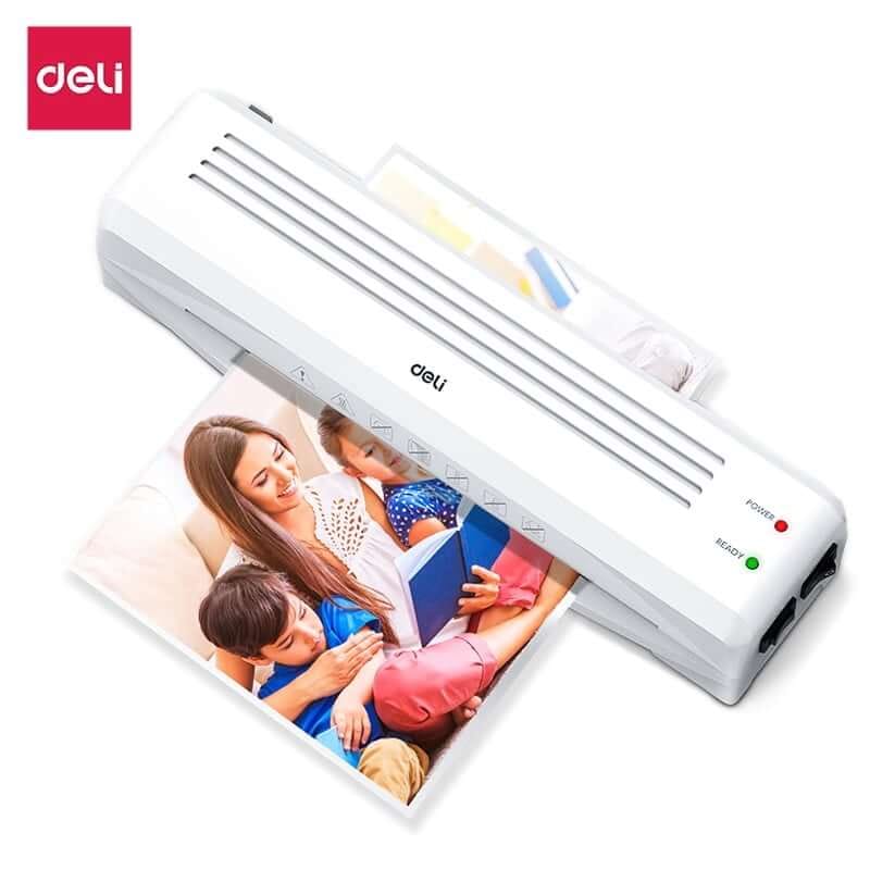 เครื่องเคลือบบัตร DELI E14379-WH-01 สีขาว (สำหรับกระดาษ A3 )_9