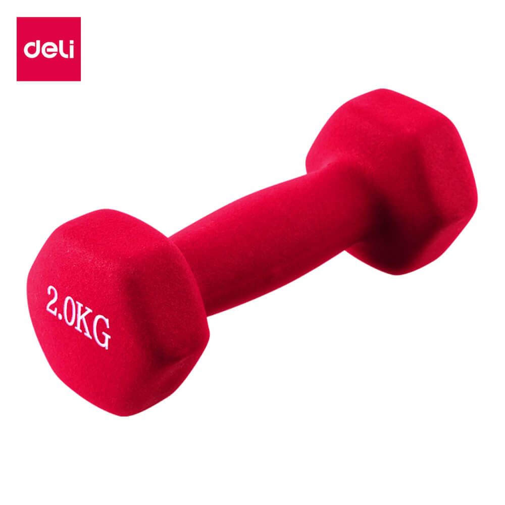 ดัมเบล AGNITE ER083-RD-01 2KG สีแดง_0