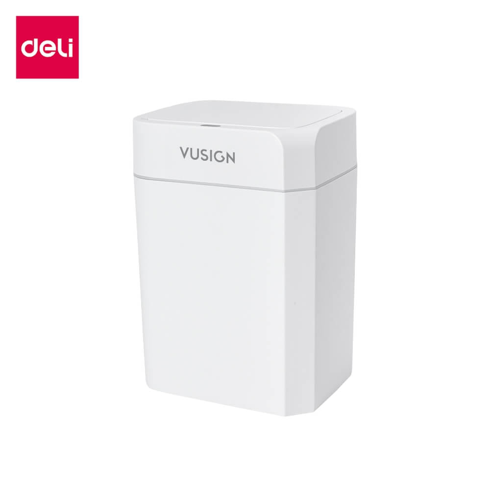ถังขยะอัจฉริยะ VUSIGN VS1417-WH-01 18ลิตร สีขาว