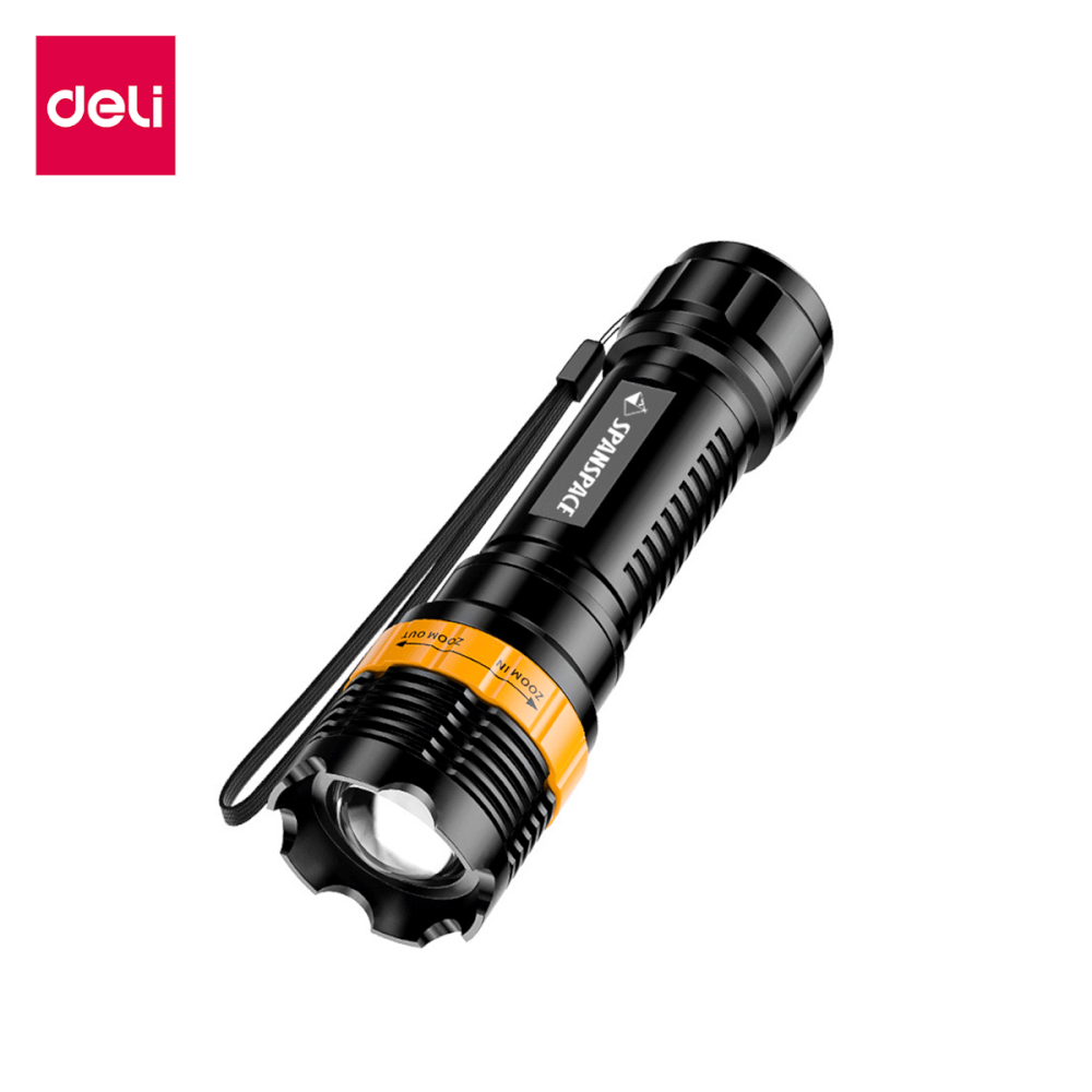 ไฟฉาย DELI VS4203-BK-01 0.4 วัตต์
