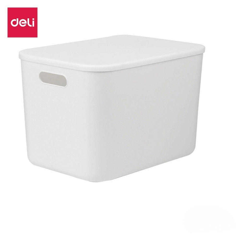 กล่องเก็บของอเนกประสงค์ DELI VS460-WH-01 22 ลิตร