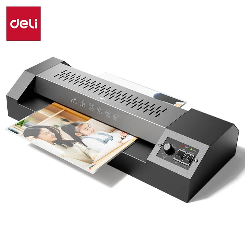 เครื่องเคลือบกระดาษ A3 DELI ET131-BK-01 330มม/นาที สีดำ