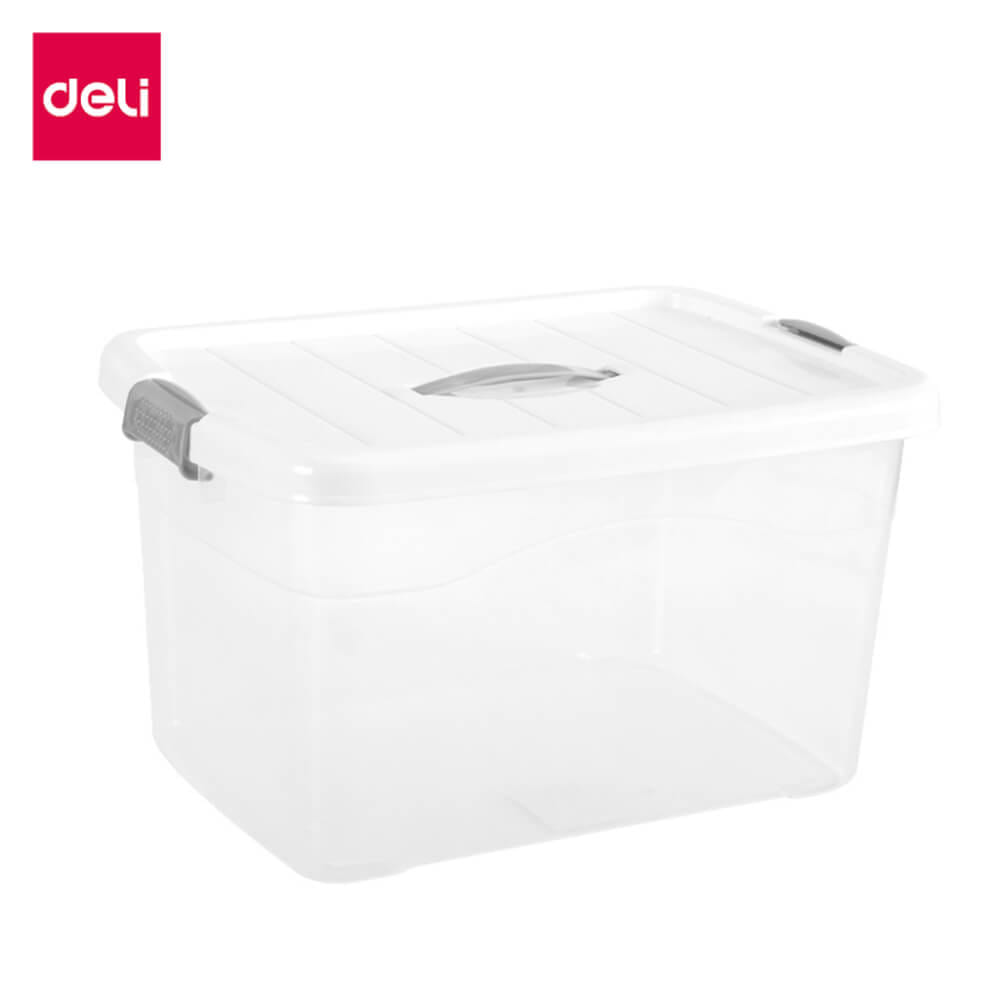 กล่องเก็บของ DELI VS464-WH-01 46 X 32 X 26 ซม.