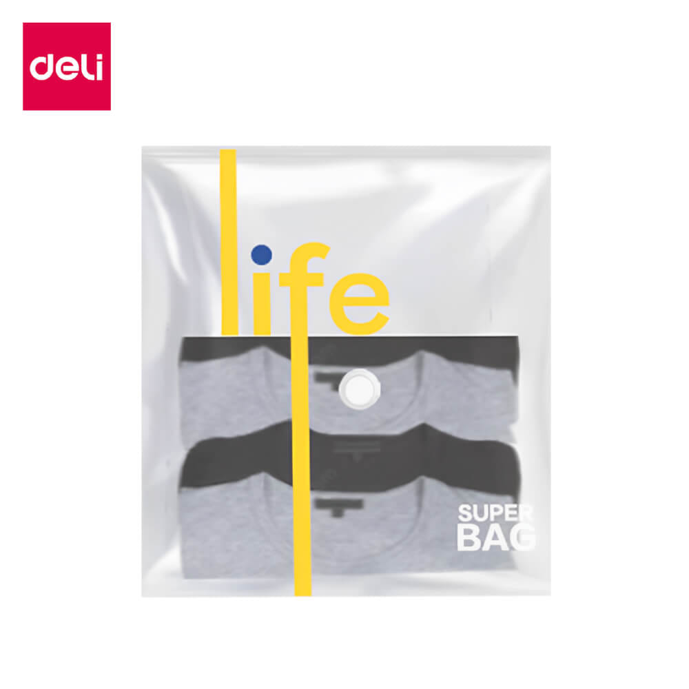 ถุงสูญญากาศ DELI VS578-YL-01 45X45 ซม. ลาย LIFE_0