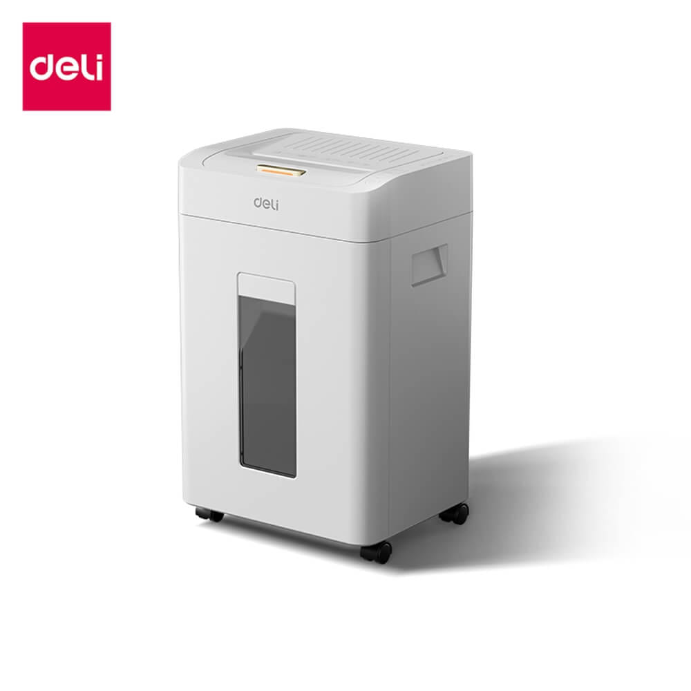 เครื่องทำลายเอกสาร DELI ET080-WH-01 20ลิตร สีขาว