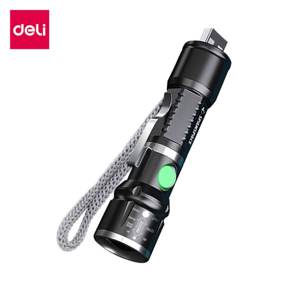 ไฟฉาย DELI VS4207-BK-01 2.5 วัตต์